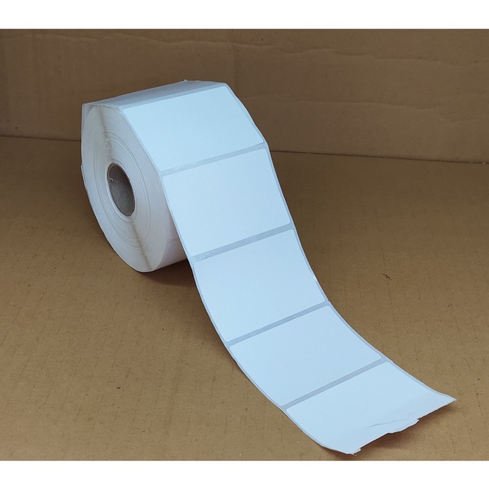 

Terlaris Label Stiker Direct Thermal 60X40 Mm 500Pcs Etiket Barcode 60 X 40 Mm