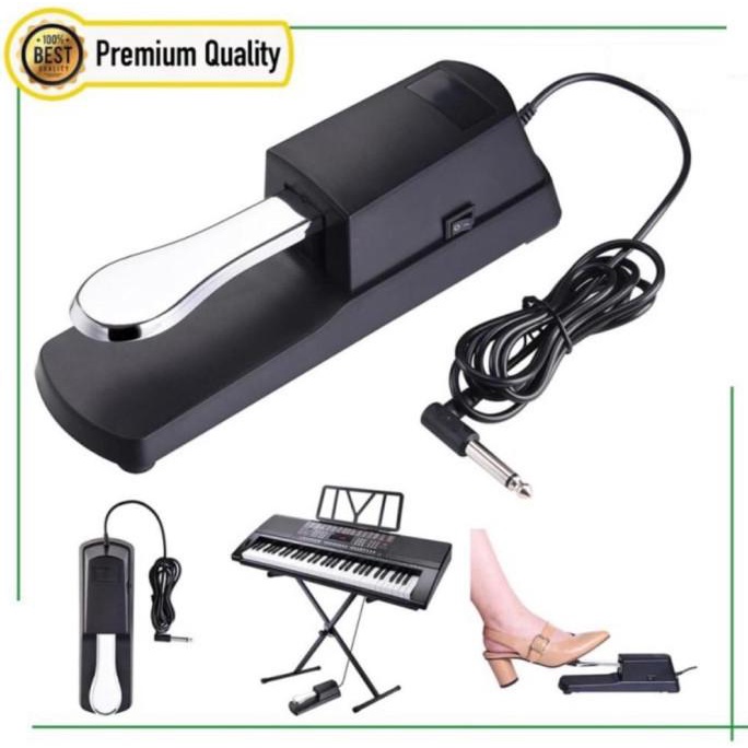 SUSTAIN PEDAL KEYBOARD UNIVERSAL ANGELET YAMAHA/ SUSTAIN SEMUA MEREK