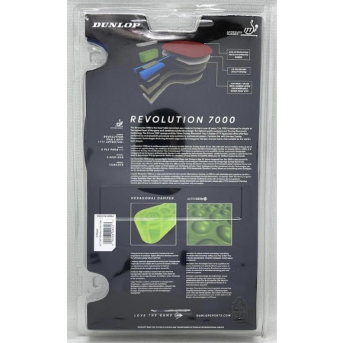 Bat dunlop revolution 7000 bet tenis meja pingpong original