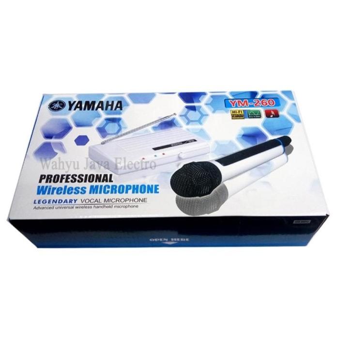 MIC YAMAHA YM 260 - MICROPHONE WERLES TANPA KABEL NEW