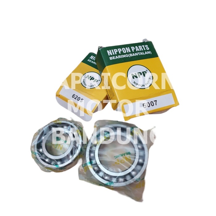 Ready Bearing Laher Kruk As Beat Karbu Fi Esp Pop Smash 6007 6205 Set Npp