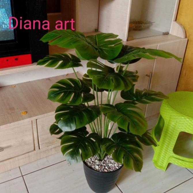Terbaru Pohon Monstera#Monstera Latex#Daun Keladi Latex#Bunga Palsu#Artificial