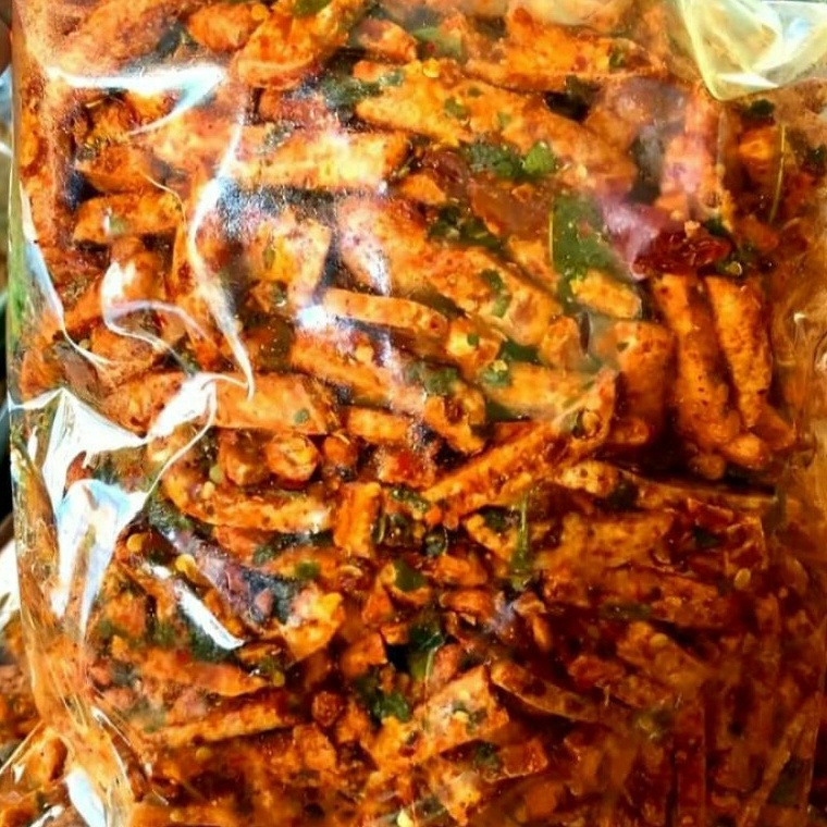 

Kirim sekarang Basreng Pedas Xtra daun jeruk isi 1kg 78N