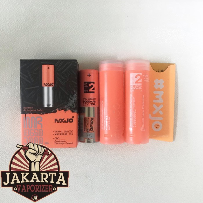 ORANGE ORANGE MXJO 18650 Battery Baterai 3000 MAH 35A 3.7V Batere