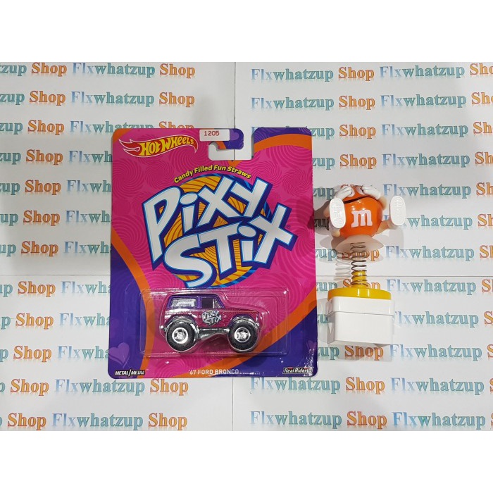 FLASH SALE HOT WHEELS 67 FORD BRONCO PIXY STIX PINK TERLARIS