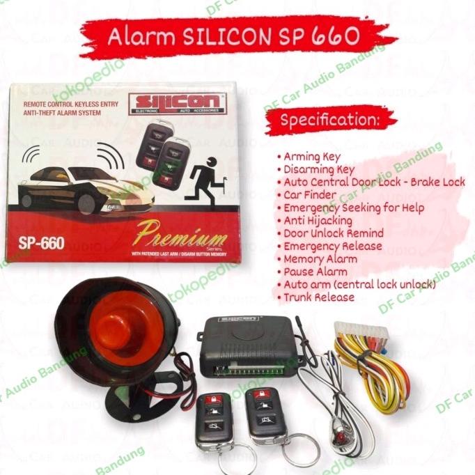 Alarm Mobil SILICON SP 660 Premium