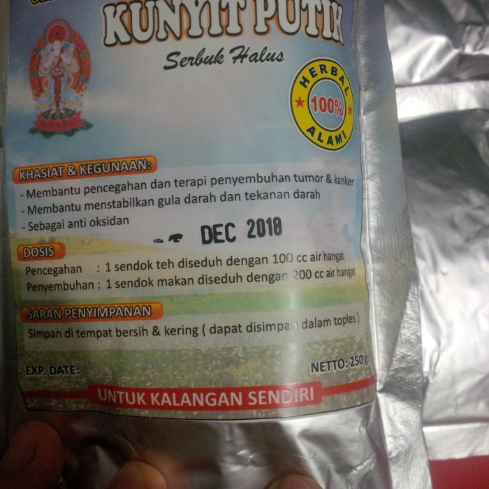 

Bubuk Kunyit Putih