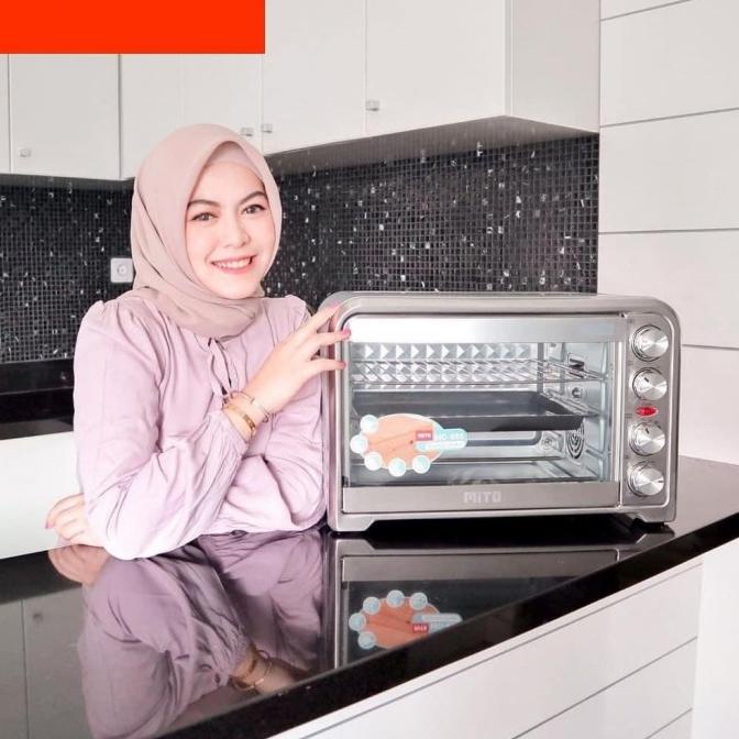 Oven Mito Fantasy Mo-888 Oven Listrik Kapasitas Besar 33Liter Original Girloutdear.Store