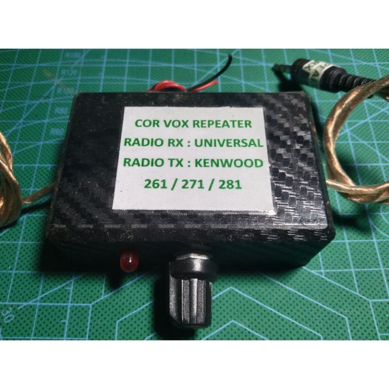 COR VOX REPEATER RIG , RADIO RX UNIVERSAL , RADIO TX KENWOOD TM 261 / 271 / 281