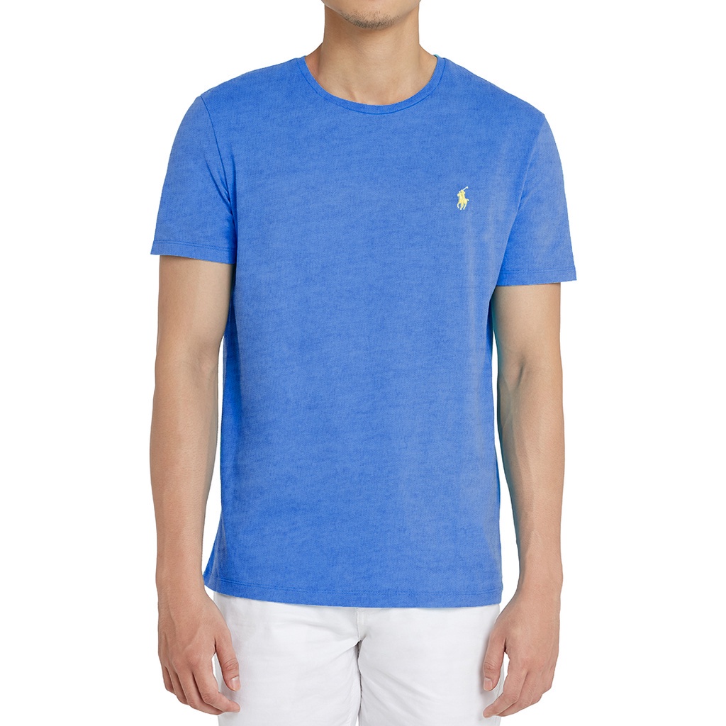 POLO - 7176.45Mens Jersey Crewneck T-Shirt Little Pony - Blue
