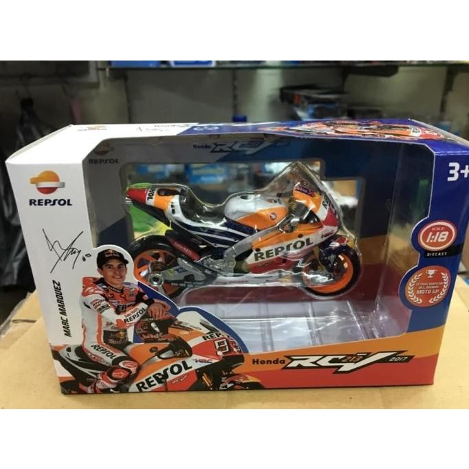MUST HAVE HOBI MAINAN DIECAST MOTO GP MARC MARQUEZ TERMURAH