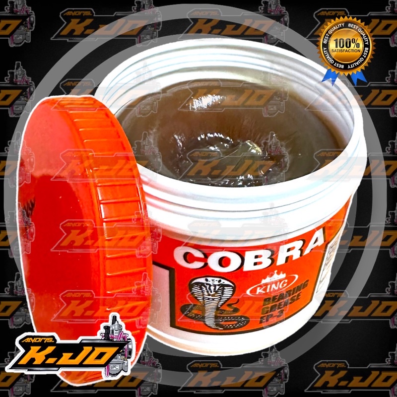 Gemuk Grease Bearing Cobra / Minyak Gemuk Cobra / Gemuk Pelumas Stempet Komstir Cvt 500 Gram