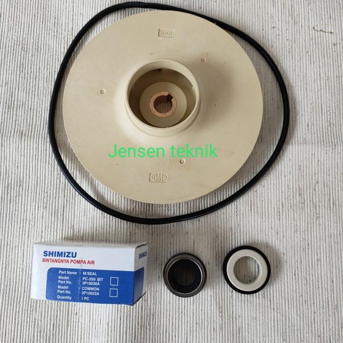 TERBARU kipas impeller / seal / oring pompa air wasser jet 251