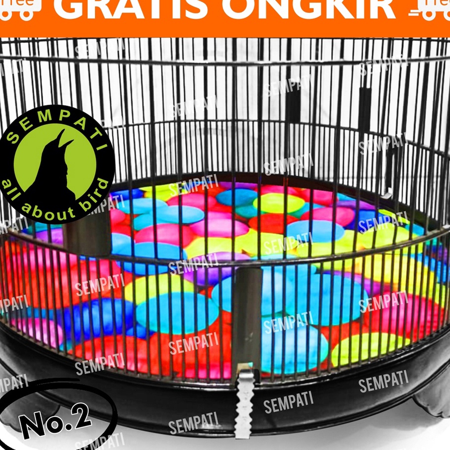 HHYF1284 5.5 COD  KARPET SANGKAR MURAI KACER C IJO NO 2 3D 3 DIMENSI MOTIF BOLA ALAS DASAR KANDANG B