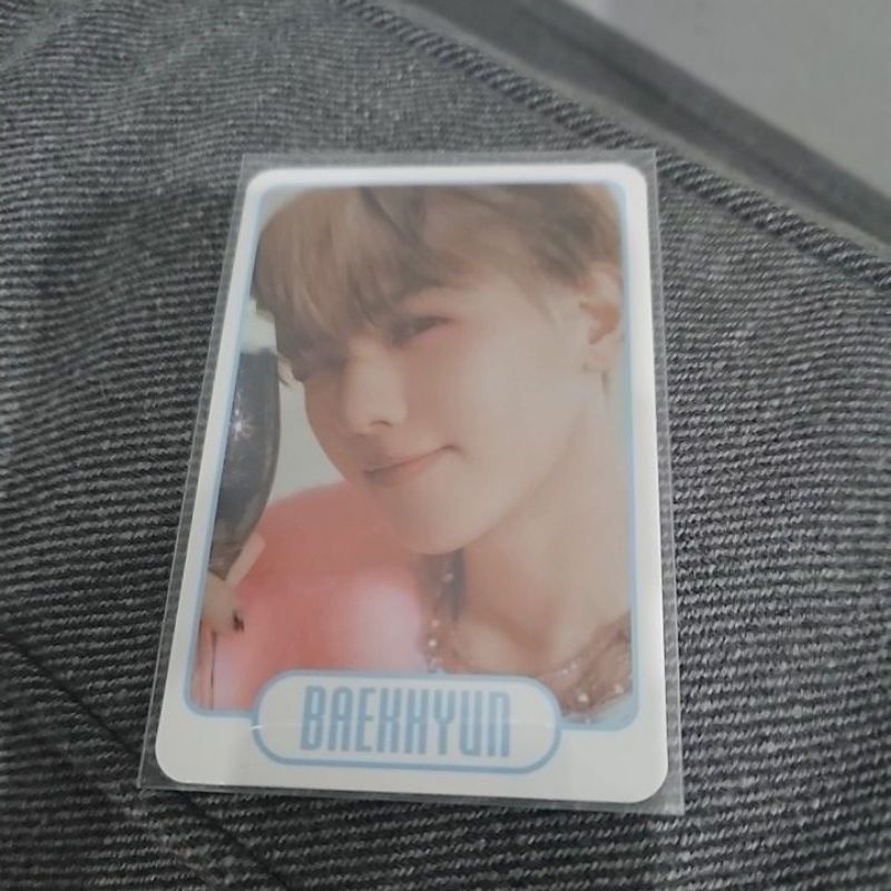 EXO baekhyun bbh exist cream soda pop up treca trading card B photocard pc official