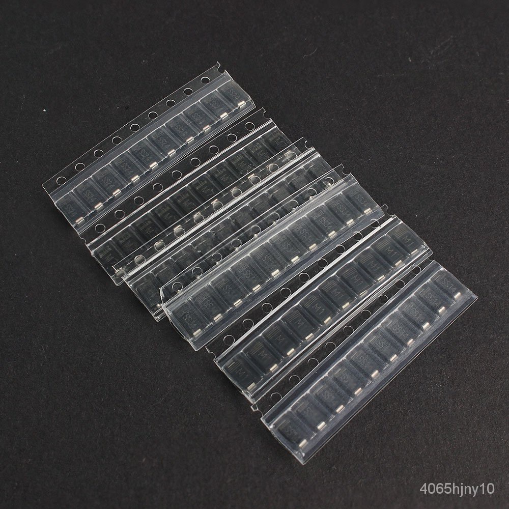 ✅&60PCS/Set SMD Schottky Diode Set M1 M4 M7 SS14 SS24 SS34 SMA Rectifier Diodes Kit 1N4001 1N4004 1N