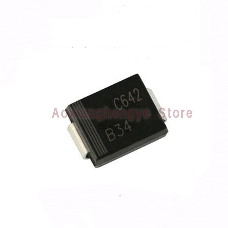 ✅&10PCS MBRS320 330 340 360 T3G B32 B33 B34 B36 DO-214AB SMC Schottky rectifier diode