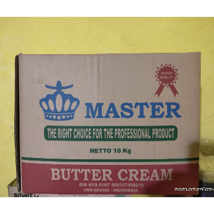 

៚ MCMXLV 2821 Master butter cream 250gram Terlaku... ꧁꧂