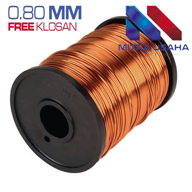 MURAH BANGET KAWAT TEMBAGA EMAIL 0.80 MM ENAMEL WIRE COOPER GULUNG DINAMO ILMAIL 0.8 0,8 080 0,80