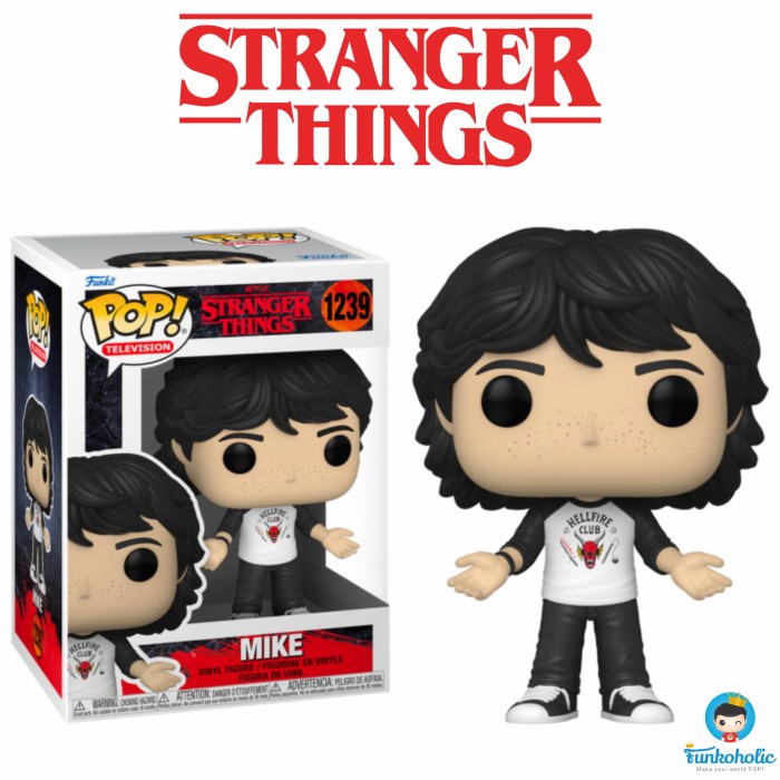MUST HAVE FUNKO POP STRANGER THINGS SEASON 4 - MIKE WHEELER (HELLFIRE CLUB) TERMURAH