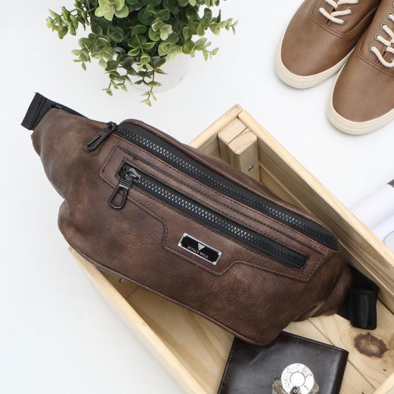 Arjun- TAS SLINGBAG PRIA KULIT / WAISTBAG PRIA / BIVALY WYLD / A168-4 Terupdate