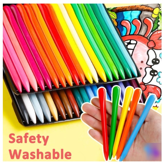 

UI9 CRAYON ANAK SEKOLAH WATERPROOF ISI 12, 24, 36 PCS PER BOX TIDAK BERACUN AEY
