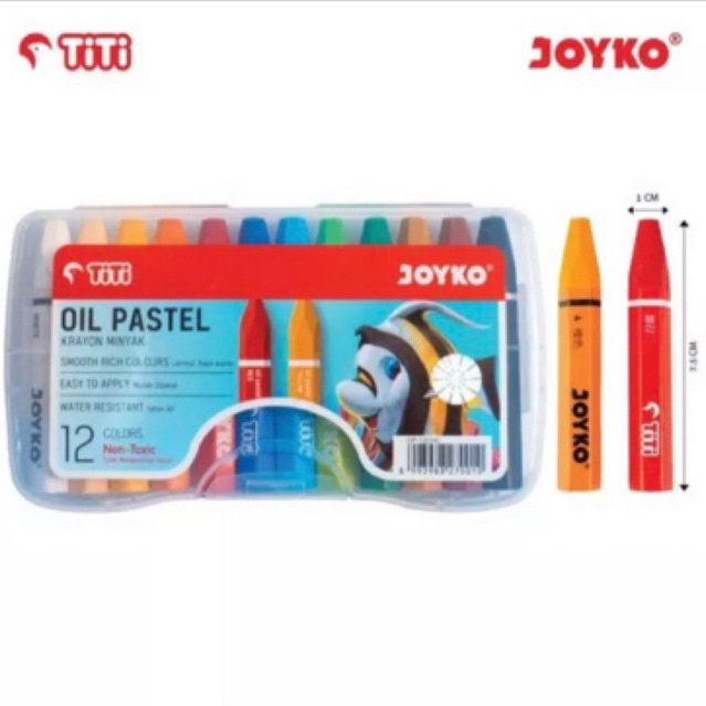 

CZA CRAYON TITI JOYKO 12 WARNA K26
