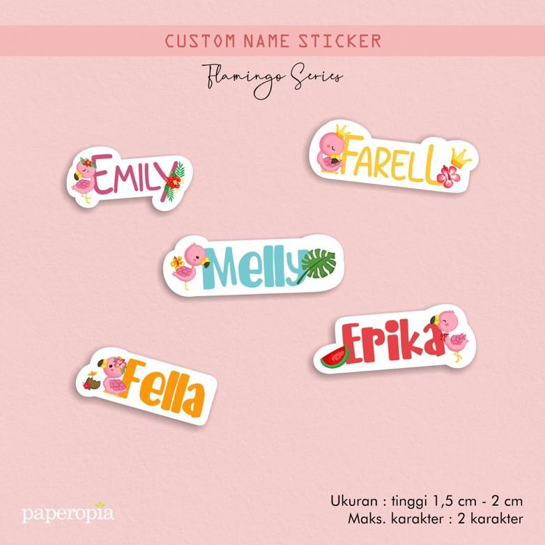 

SALE STICKER NAMA CUSTOM LUCU STIKER DISNEY MARVEL MINECRAFT LABEL NAMA 30-60PCS BNM753