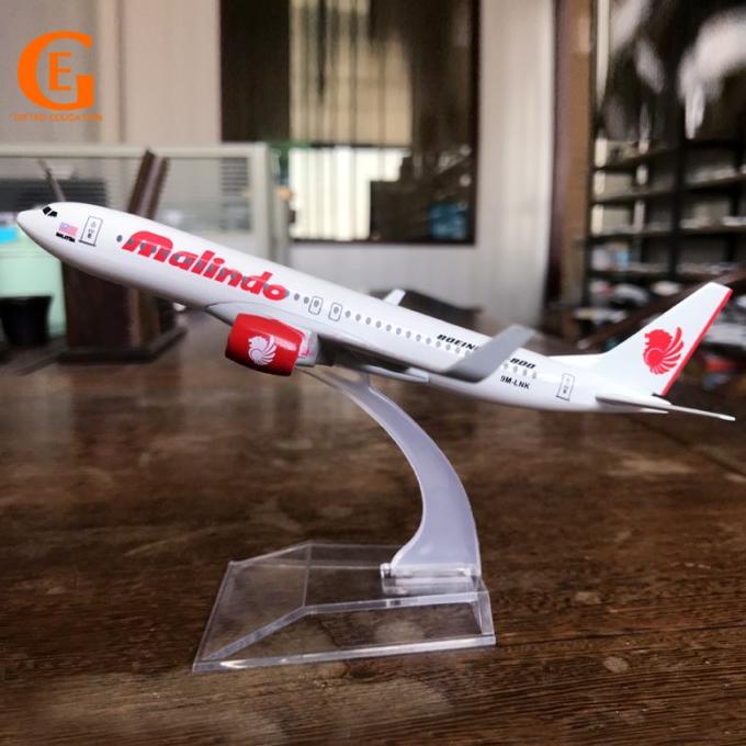 Malindo Air B737 Mainan Pesawat Air Lion Boeing 737 Die Cast Bahan