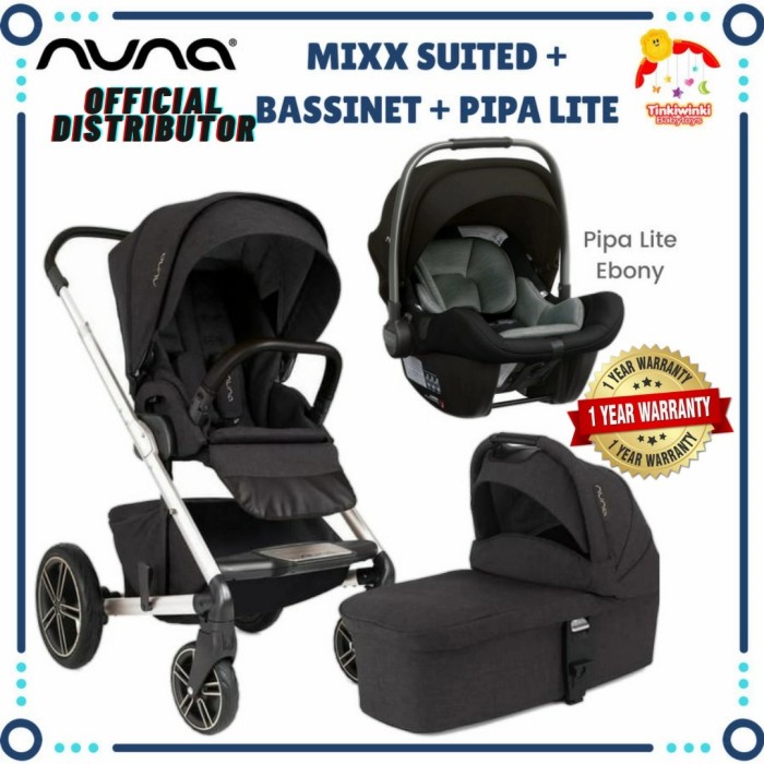NUNA MIXX 2 Suited Collection Color TRANSPORT SYSTEM (NUNA PIPA+base)
