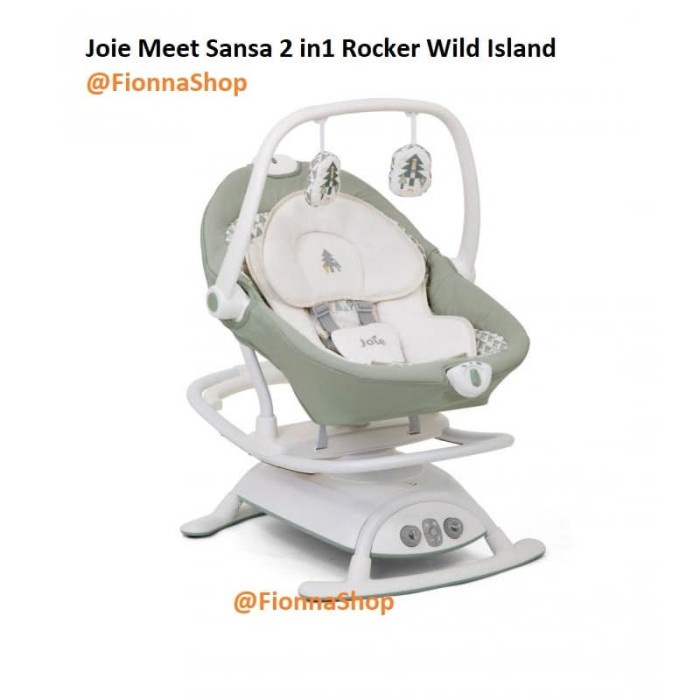 Bouncer Joie Meet Sansa 2 in 1 Rocker Petite City