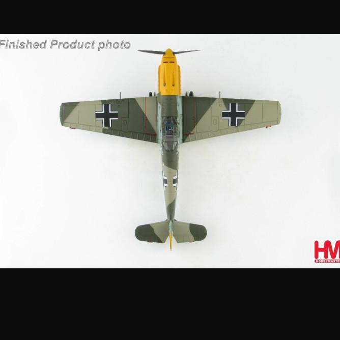 Diecast Pesawat Hm 1/48 Air Ha8715 Bf 109E-4 "Adolf Galland"