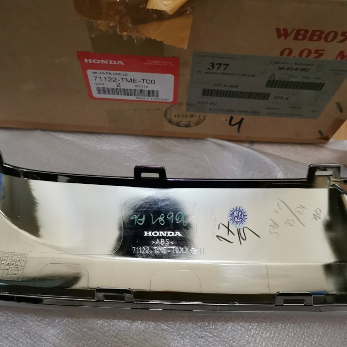 Grill Chrome Depan CRV Turbo 2018-2021up