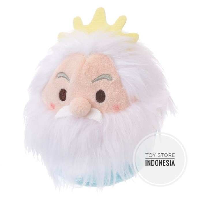 HOT SALE!!! ORIGINAL DISNEY UFUFY SMALL KING TRITON - ARIEL LITTLE MERMAID TERLARIS