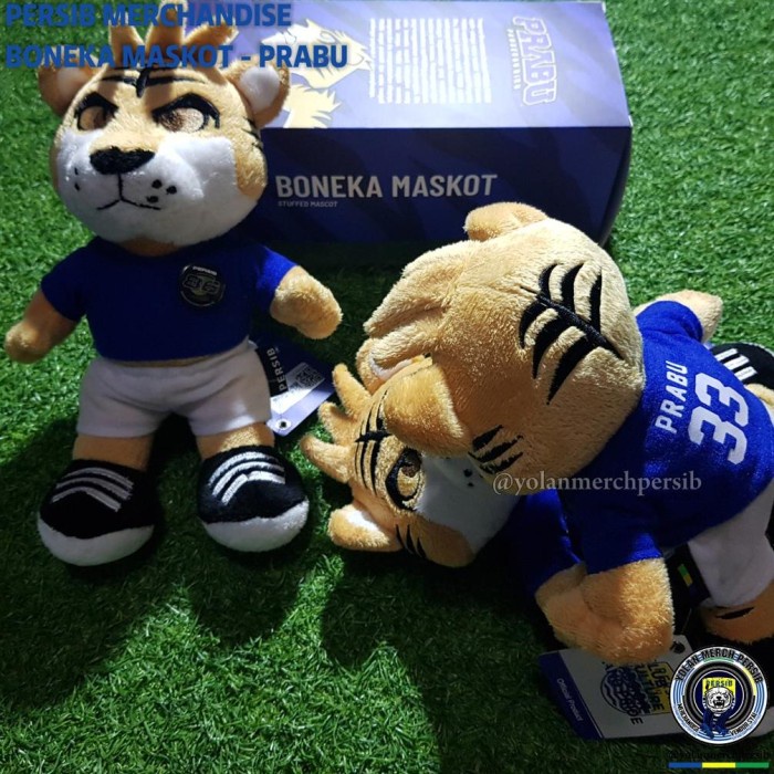 HOT SALE BONEKA MASKOT PERSIB - PRABU TERMURAH