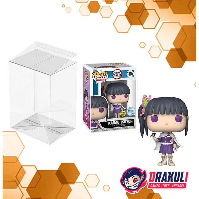 FLASH SALE TOYS FUNKO POP DEMON SLAYER KANAO GLOWS IN THE DARK - WITH PROTECTOR TERBARU