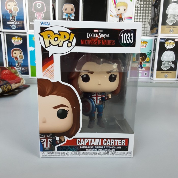 MUST HAVE FUNKO POP CAPTAIN CARTER 1033 TERLARIS