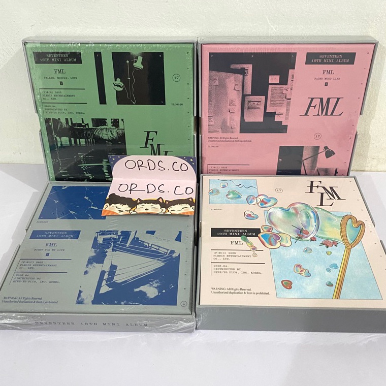 Impor Terbaru [READY] SEVENTEEN SVT - FML PHOTOBOOK CARAT VER SEALED ALBUM 07Q