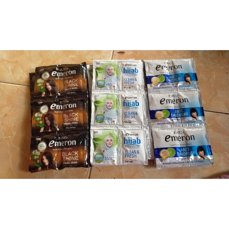shampoo emeron 24 sachet