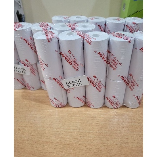 

ﾐ XIII 7565 Kertas Thermal Roll Otani coreless 57x31 berisi 10 roll TERBARU ♥