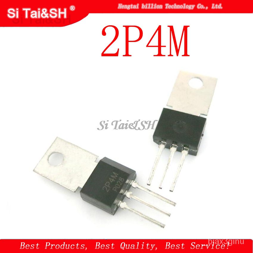 ✅&10PCS 2P4M way SCR thyristors 2A 500V TO-202 TO202 new original