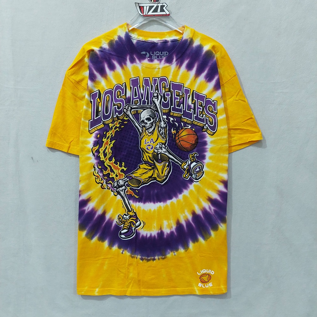 T Shirt Official LA LAKERS DUNKER by Liquid Blue Original