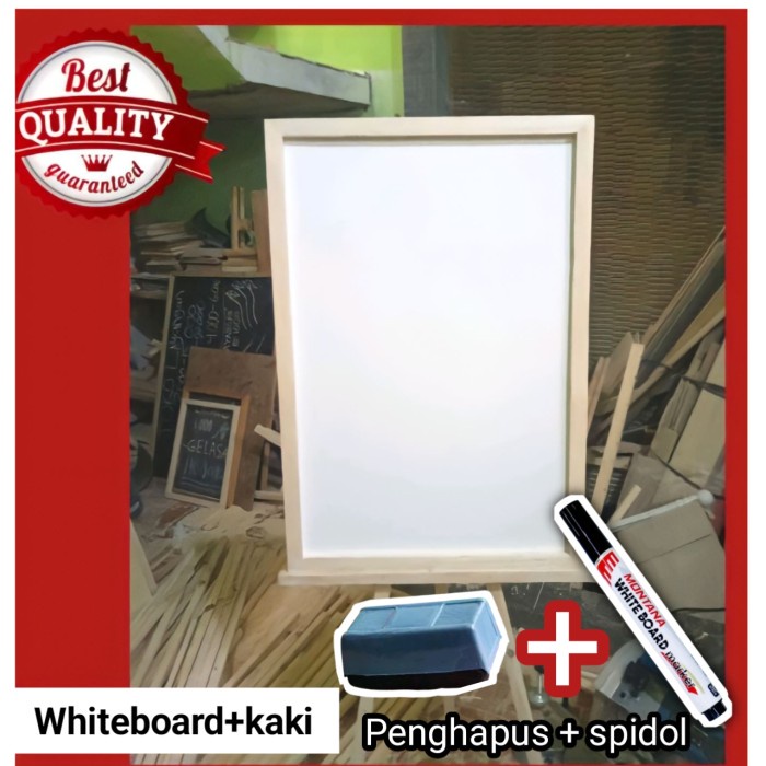 

Best Seller Wah Murah Banget, Papan Tulis Whiteboard + Standing