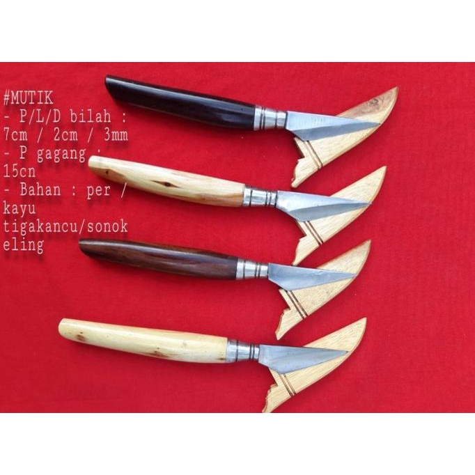 >>>>>] Mutik layangan / pisau raut bambu