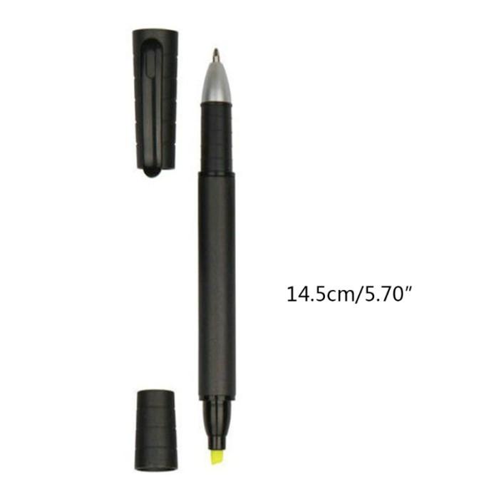 

PEN SPIDOL HIGHLIGHTER WARNA KUNING / HITAM UNTUK KANTOR