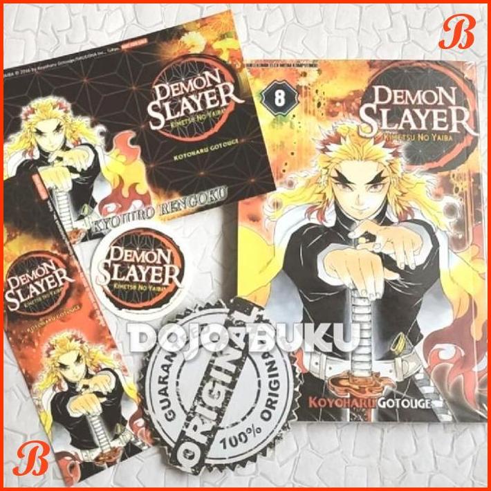 

KOMIK DEMON SLAYER 8 - KIMETSU NO YAIBA BY KOYOHARU GOTOUGE | DJB