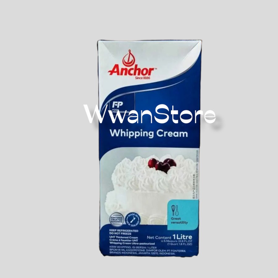 

Anchor Whipping Cream 1lt