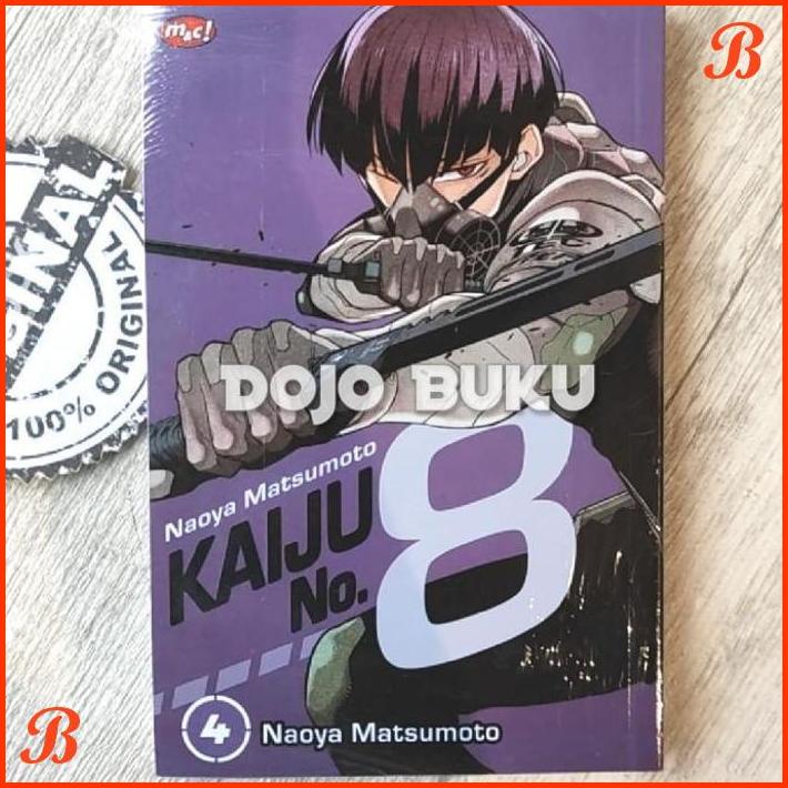 

KOMIK KAIJU NO. 8 VOL. 4 BY NAOYA MATSUMOTO | DJB