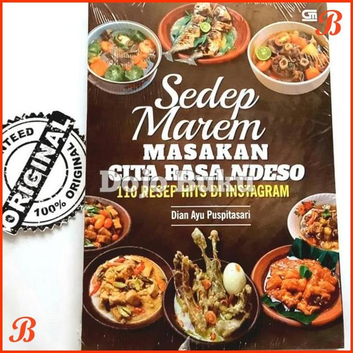 

SEDEP MAREM MASAKAN CITA RASA NDESO 110 RESEP HITS DI INSTAGRAM DIAN A | DJB