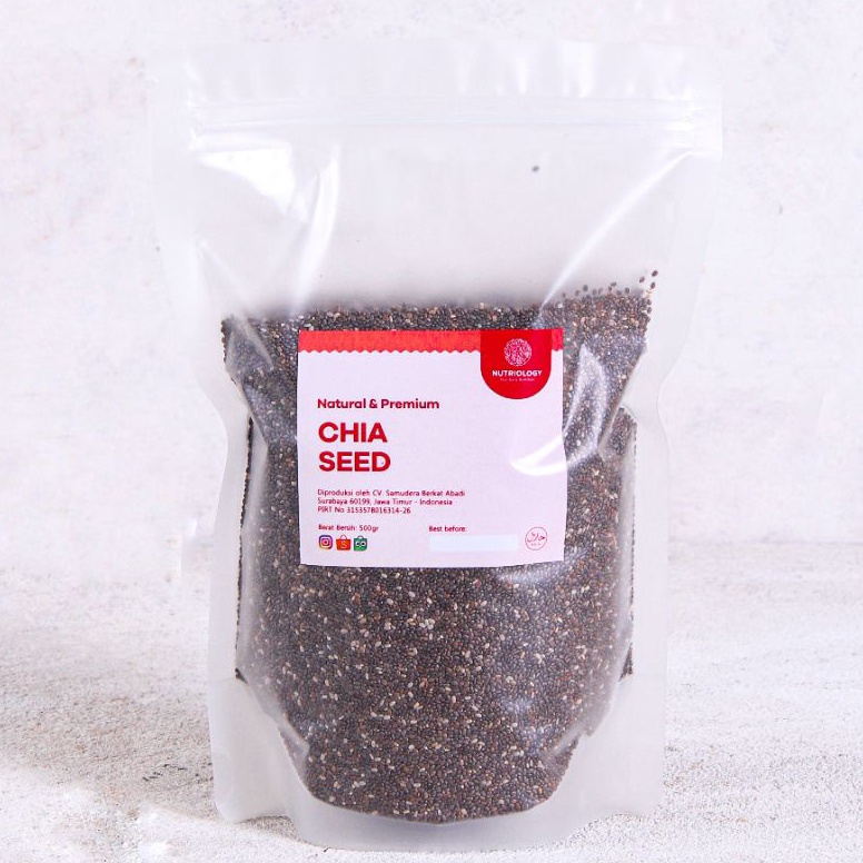 

#sale Black Chia Seed 500 Gr Natural Premium Alami HQZ